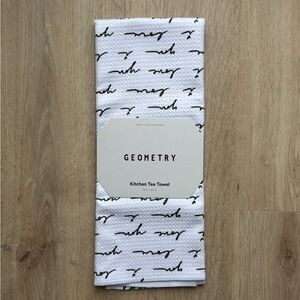 Geometry Kitchen Tea Towel | NWT